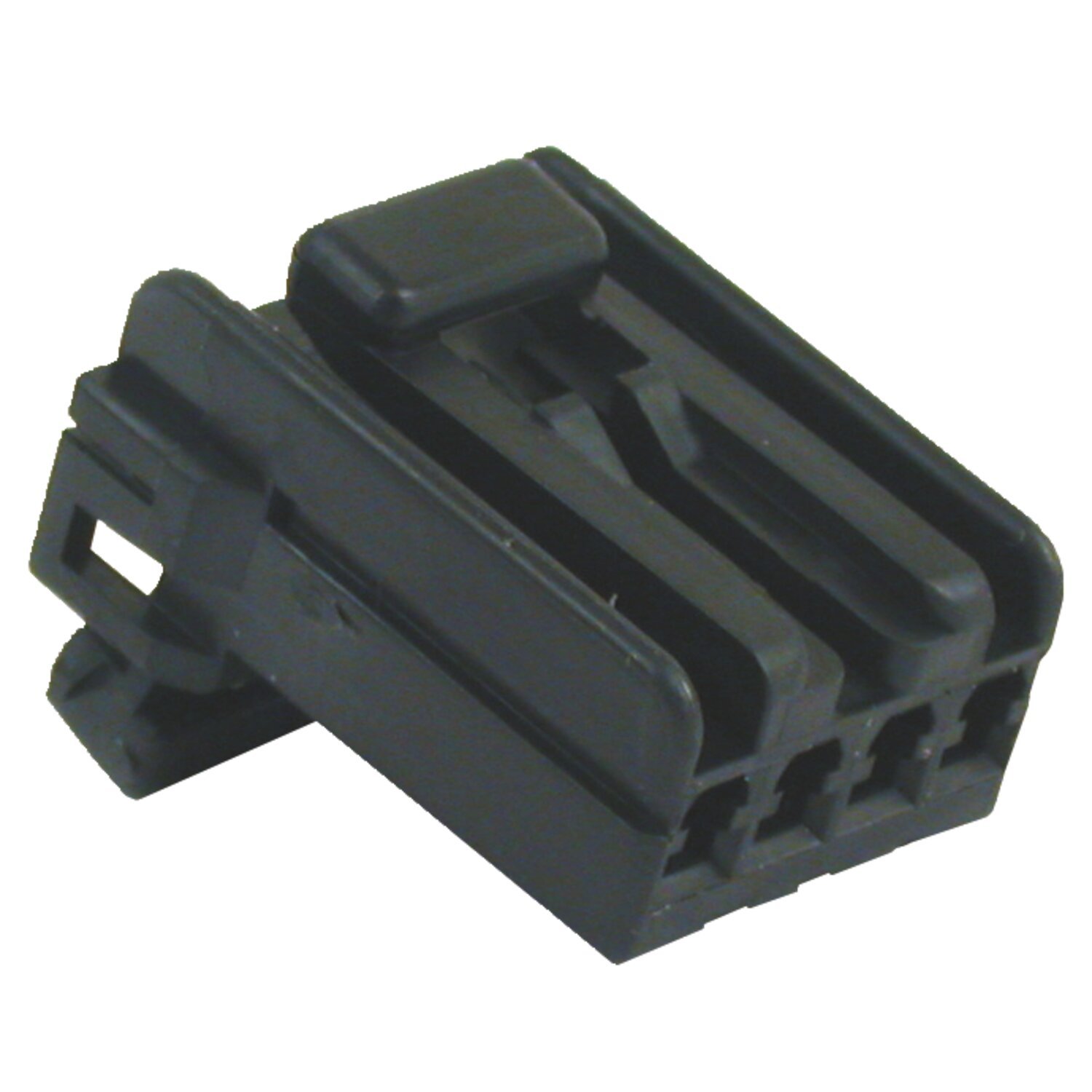 NAMZ, AMP Multilock connector. Black, plug, 4-pins