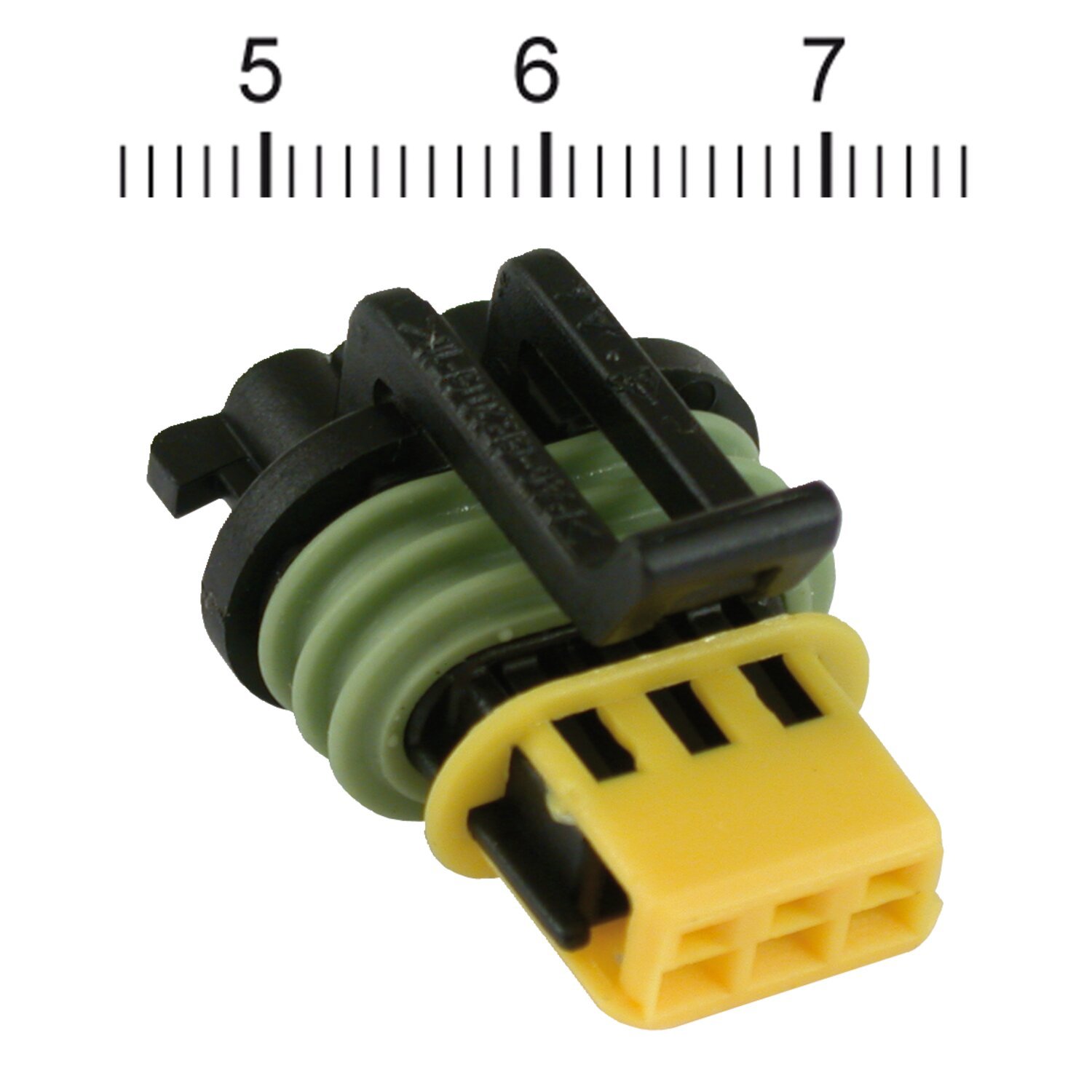 NAMZ, Delphi connector. Male plug. 3-pin