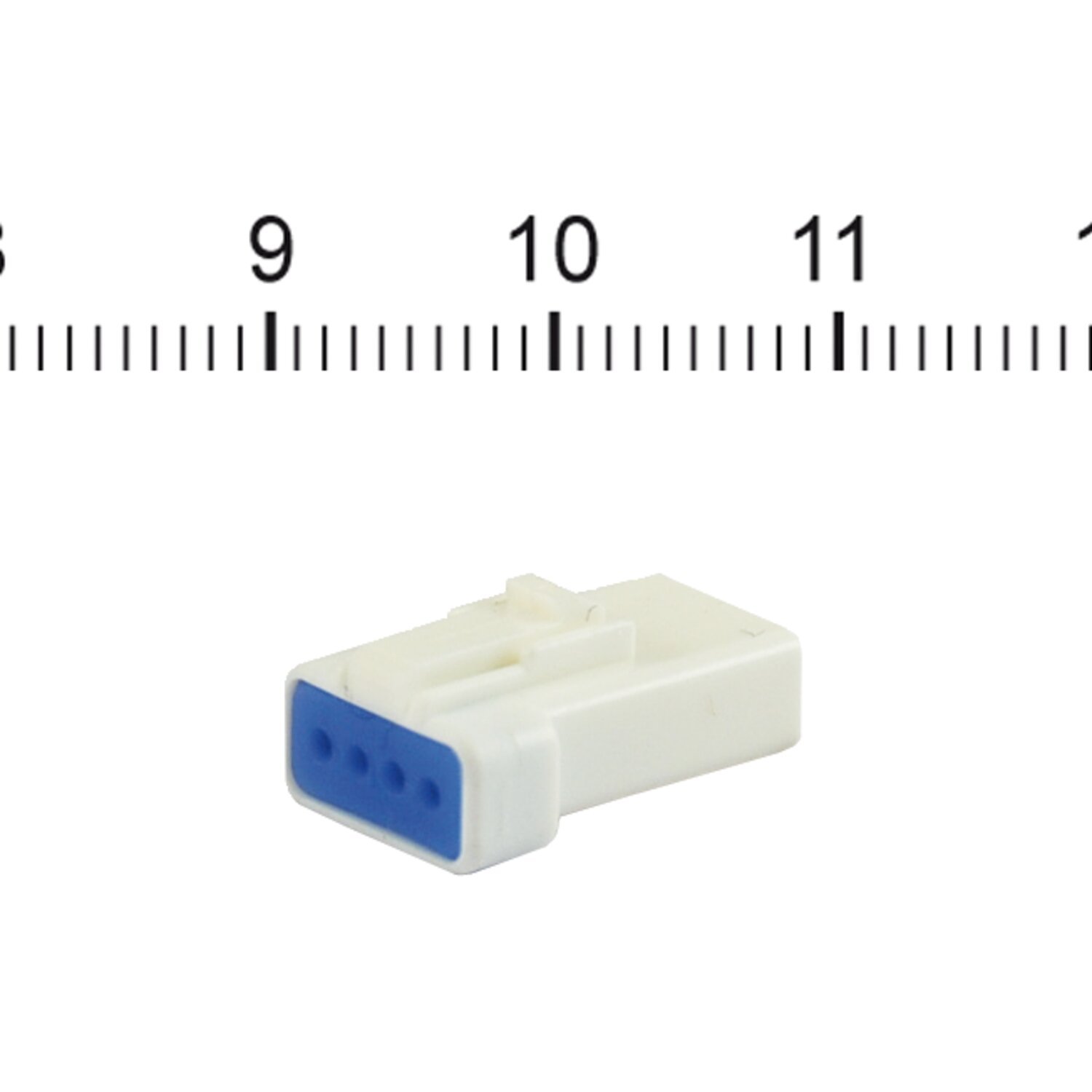 NAMZ, JST Mini connector. White, receptacle, 4-pin