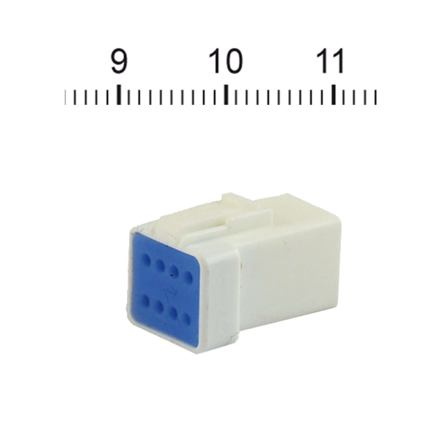 NAMZ, JST Mini connector. White, receptacle, 8-pin