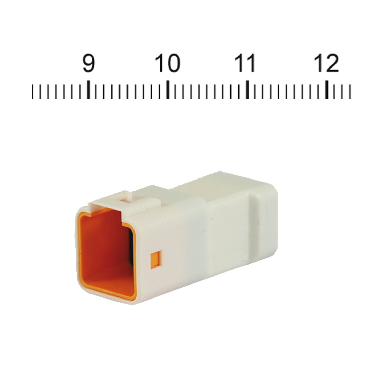 NAMZ, JST Mini connector. White, plug, 8-pin