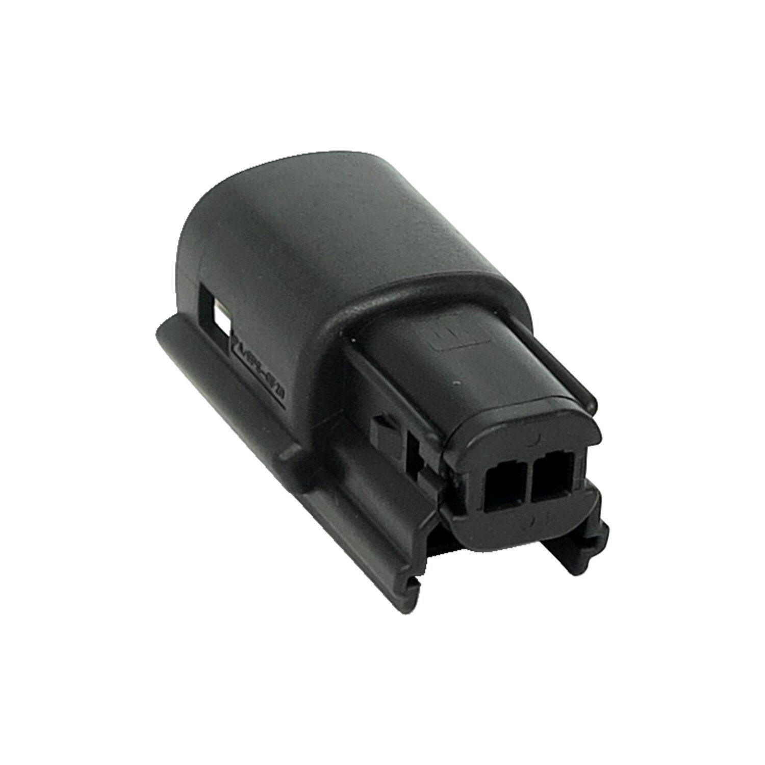NAMZ, Molex MX-150 connector. Black, plug, 2-pin