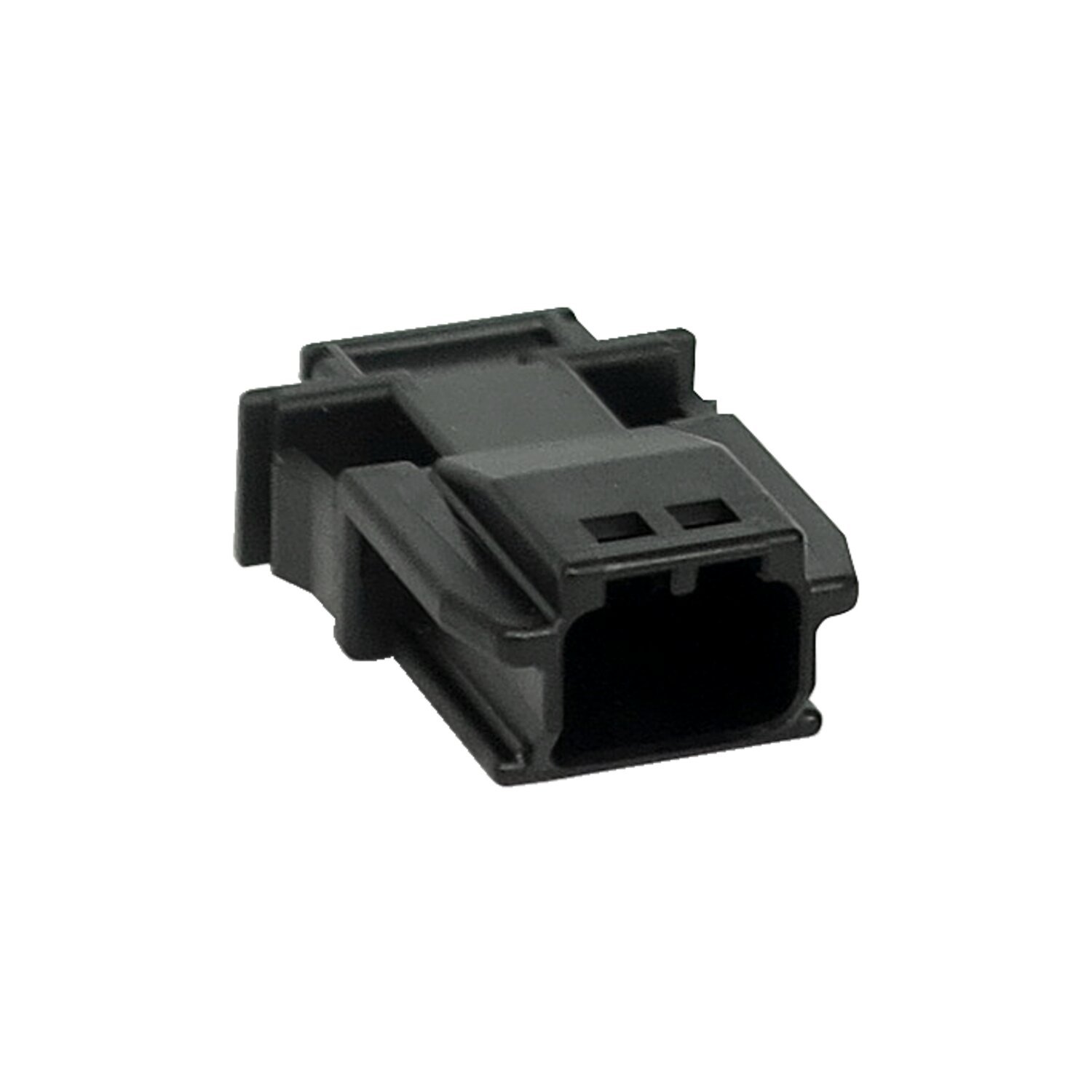 NAMZ, JAE MX-1900 connector. Black, receptacle, 2-pins