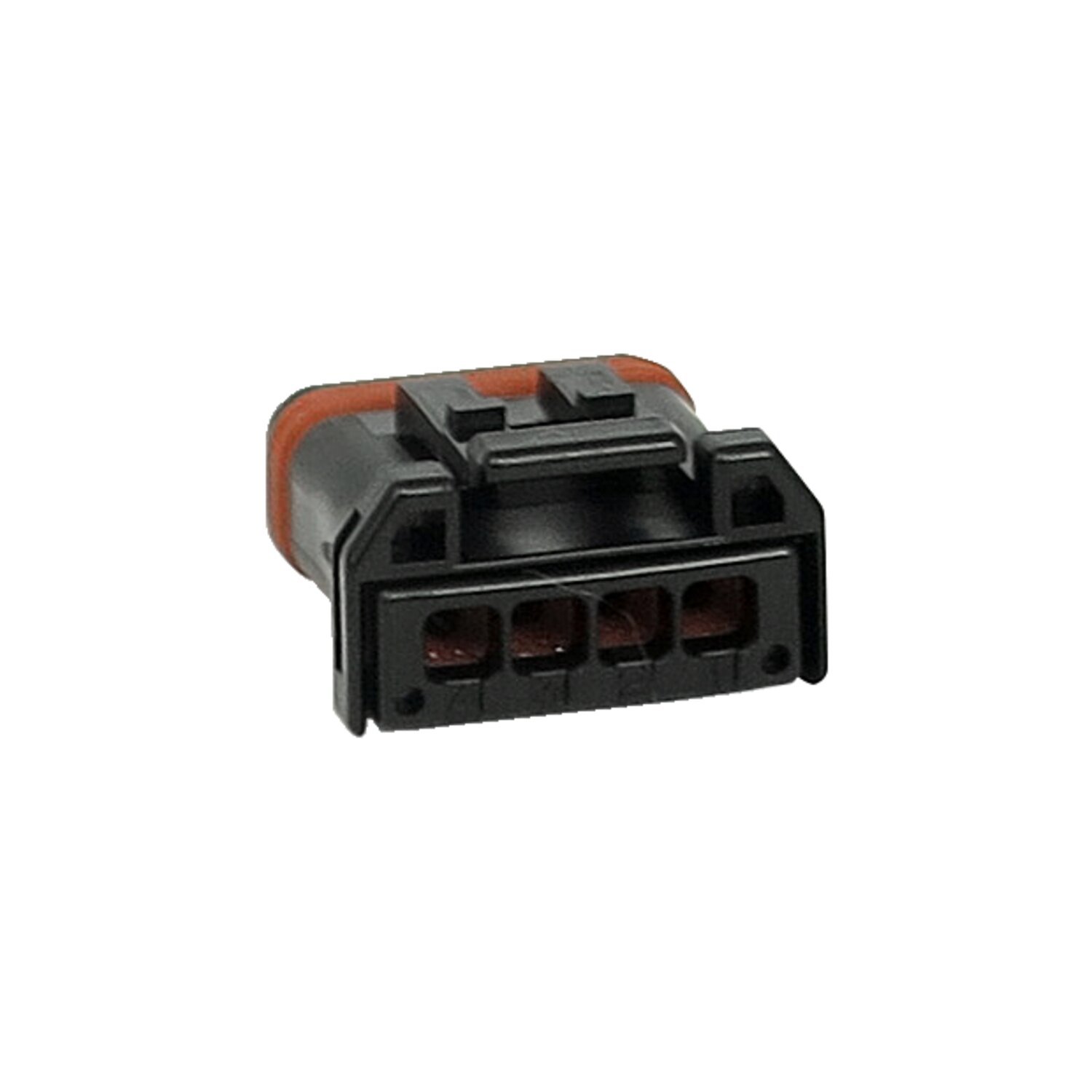 NAMZ, Deutsch MX-1900 connector. Black, plug, 4-pins