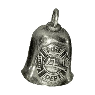 Legend has it that a small bell attached to your motorcycle, close to the ground, catches the Evil Road Spirits. The Little Gremlins live on your motorcycle causing all kinds of mechanical problems. The cavity of the bell attracts these Evil Spirits, but the constant ringing drives them insane and they lose their grip and fall to the ground. (Have you ever wondered where pot holes come from?) Choose your favorite one and scare off the little gremlins or give it to a rider as a gift and you double the protection. Comes with a story card, key ring, and zip tie to connect it to your bike.
