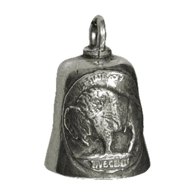 Legend has it that a small bell attached to your motorcycle, close to the ground, catches the Evil Road Spirits. The Little Gremlins live on your motorcycle causing all kinds of mechanical problems. The cavity of the bell attracts these Evil Spirits, but the constant ringing drives them insane and they lose their grip and fall to the ground. (Have you ever wondered where pot holes come from?) Choose your favorite one and scare off the little gremlins or give it to a rider as a gift and you double the protection. Comes with a story card, key ring, and zip tie to connect it to your bike.
