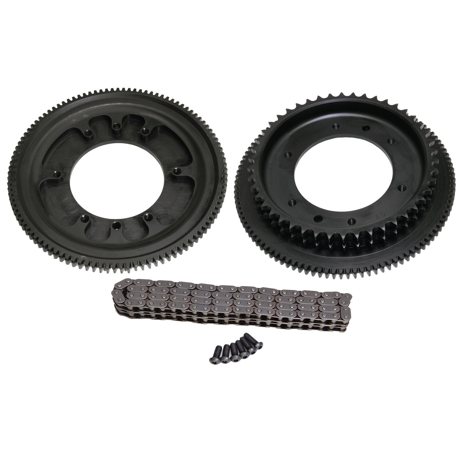 Evolution Industries, sprocket & ring gear set 49 tooth