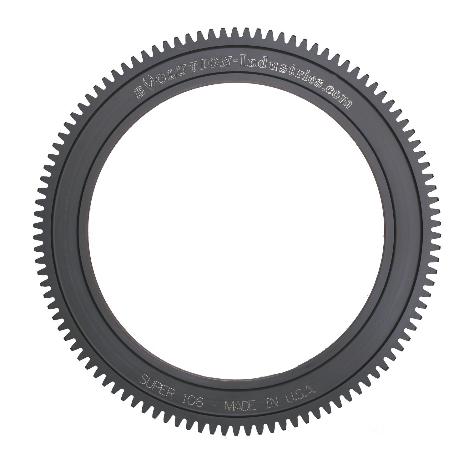 Starter ring gear, 'super 106', Black