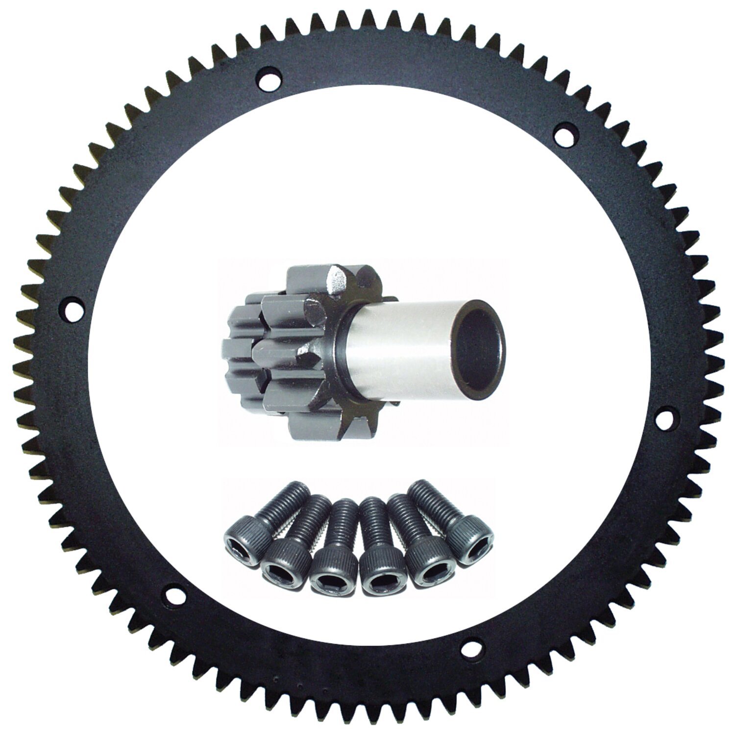 Easy start starter ring conversion kit
