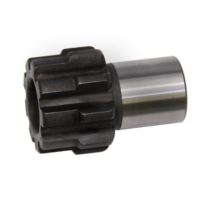 9 tooth for use with 66 tooth starter ring gears only. Heat treated aircraft quality steel with a black oxide finish.