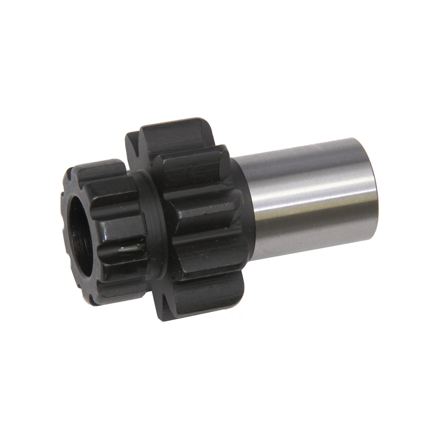 Evolution Industries, starter pinion gear. 10T 'EasyStart', Black, Raw