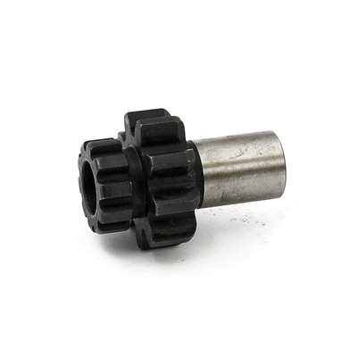 10 tooth for use with 66 tooth starter ring gears only. Heat treated aircraft quality steel with a black oxide finish.