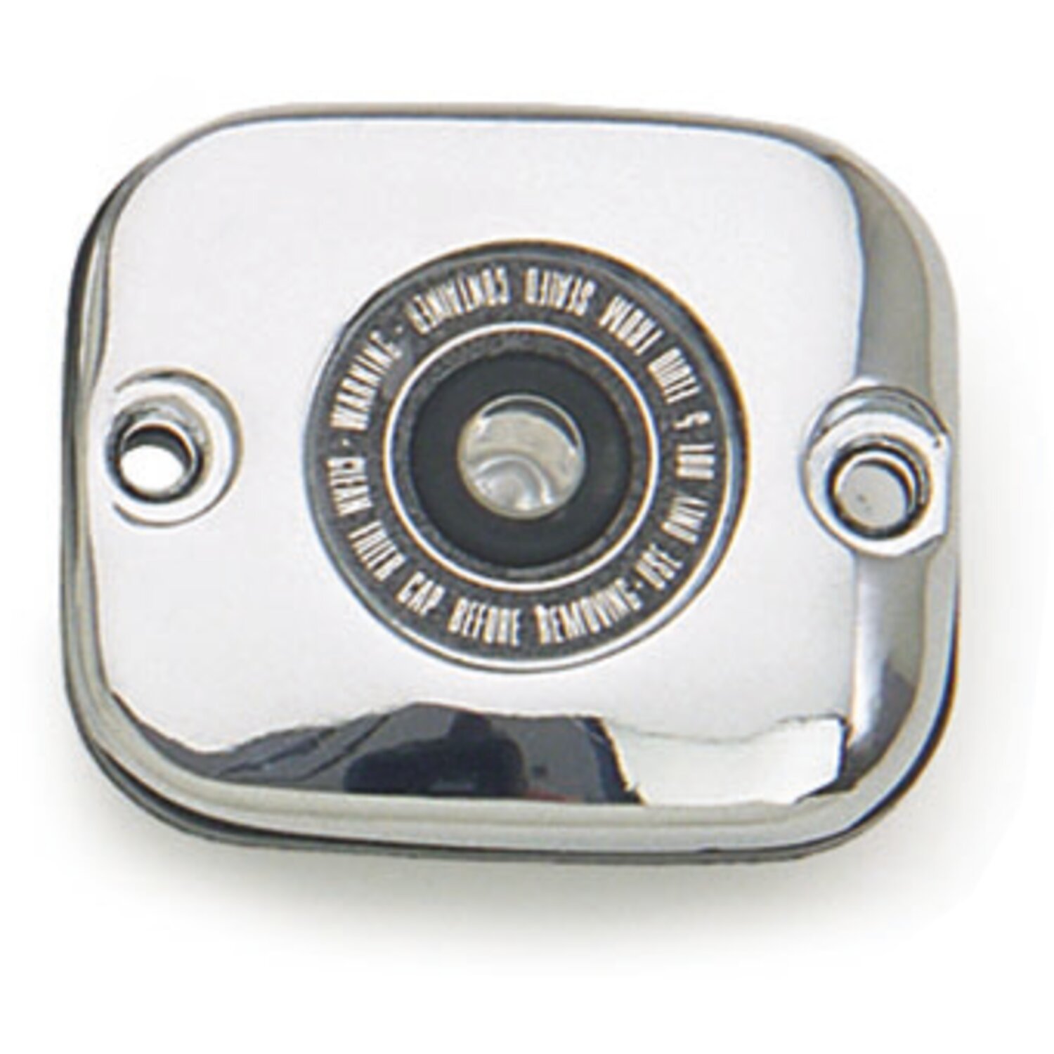 Cover h/b master cyl. Chrome. sight glas