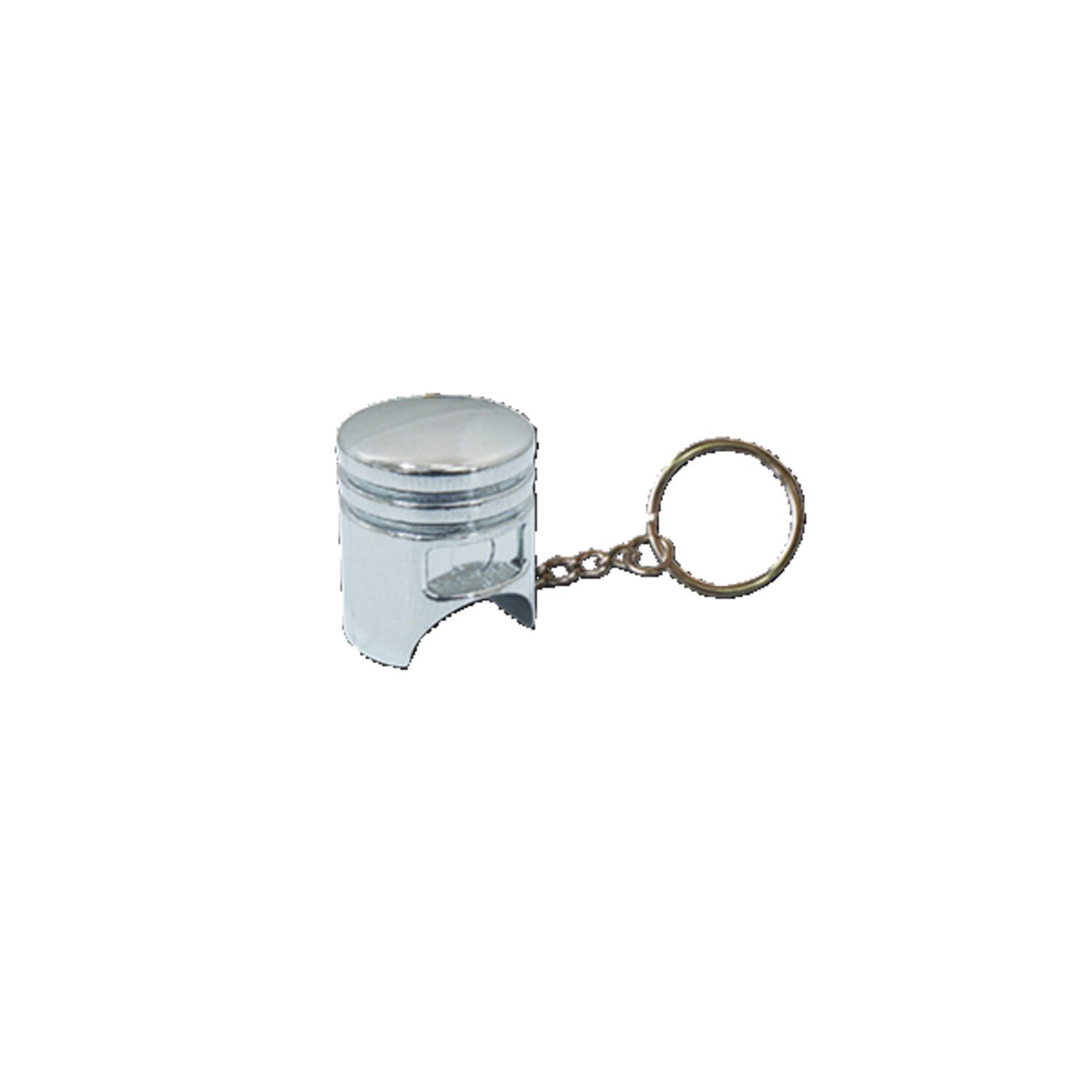 Triktopz Piston key chain, Silver