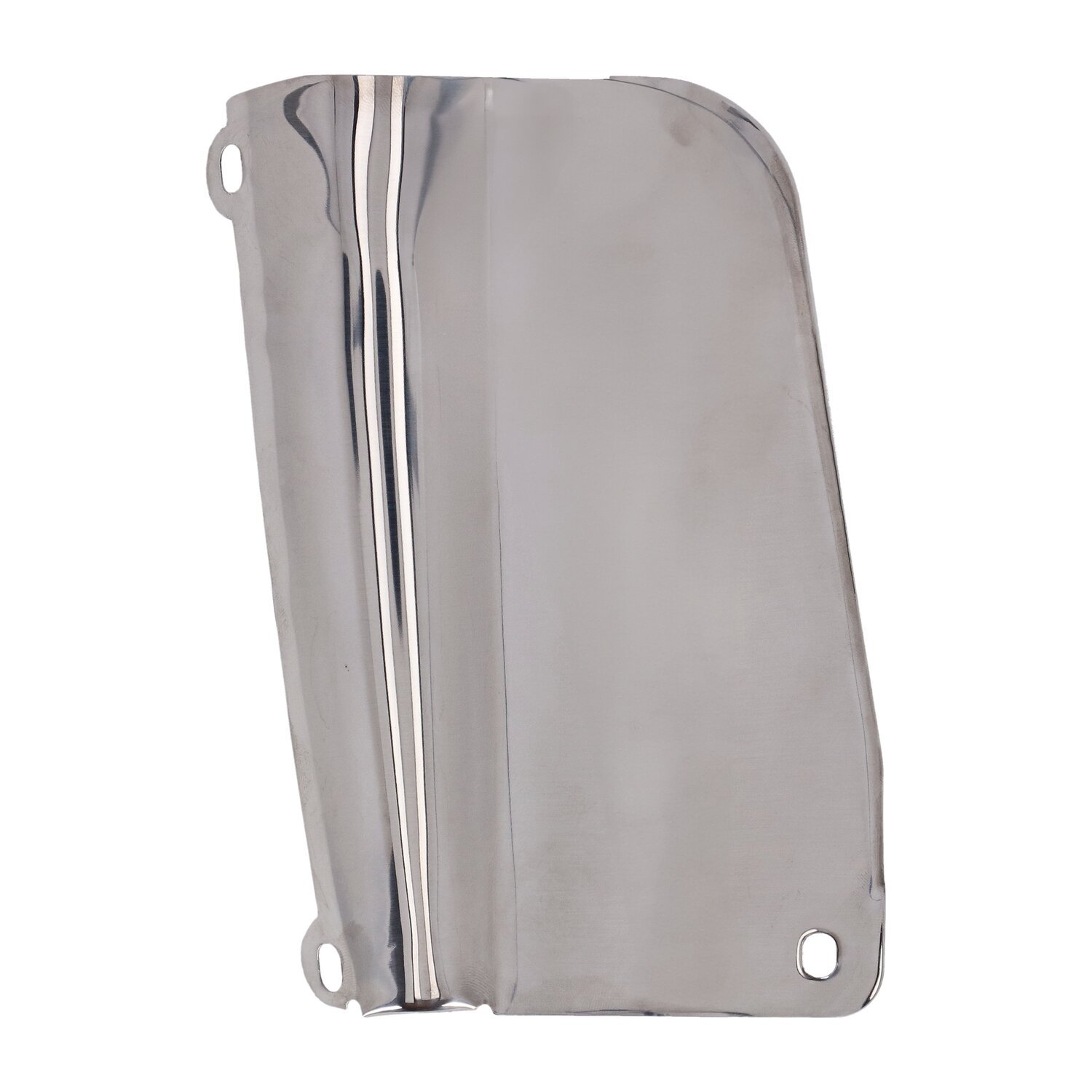 Back panel fork. Right side. Stainless