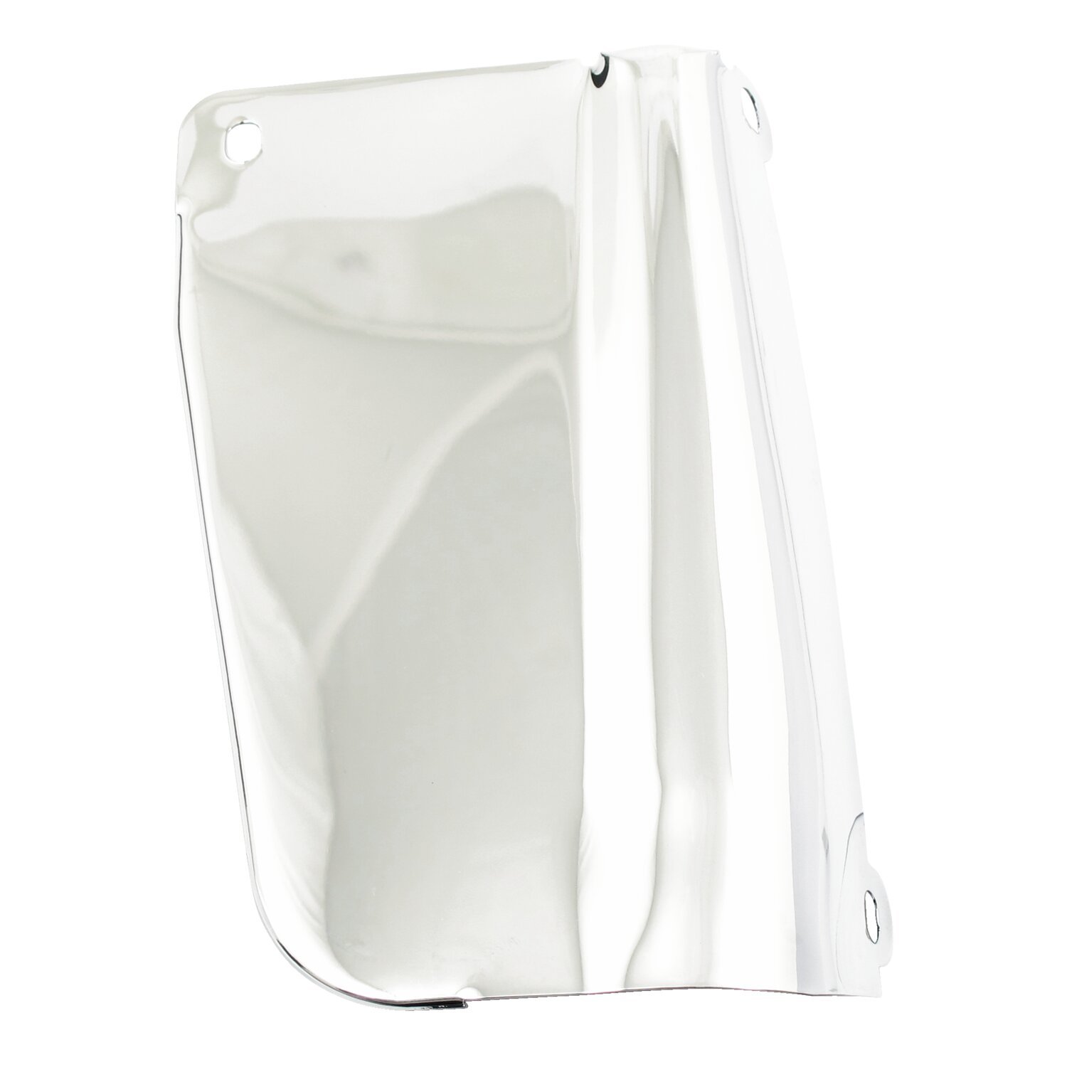 Back panel fork. Right side, Chrome