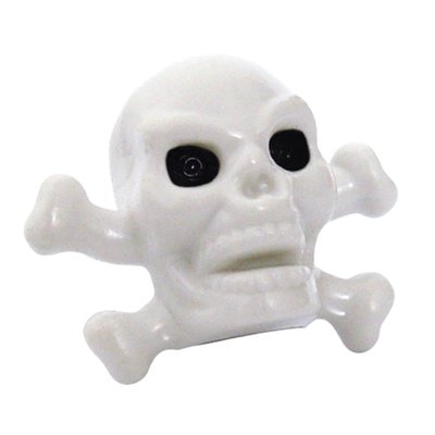 Skull head, white