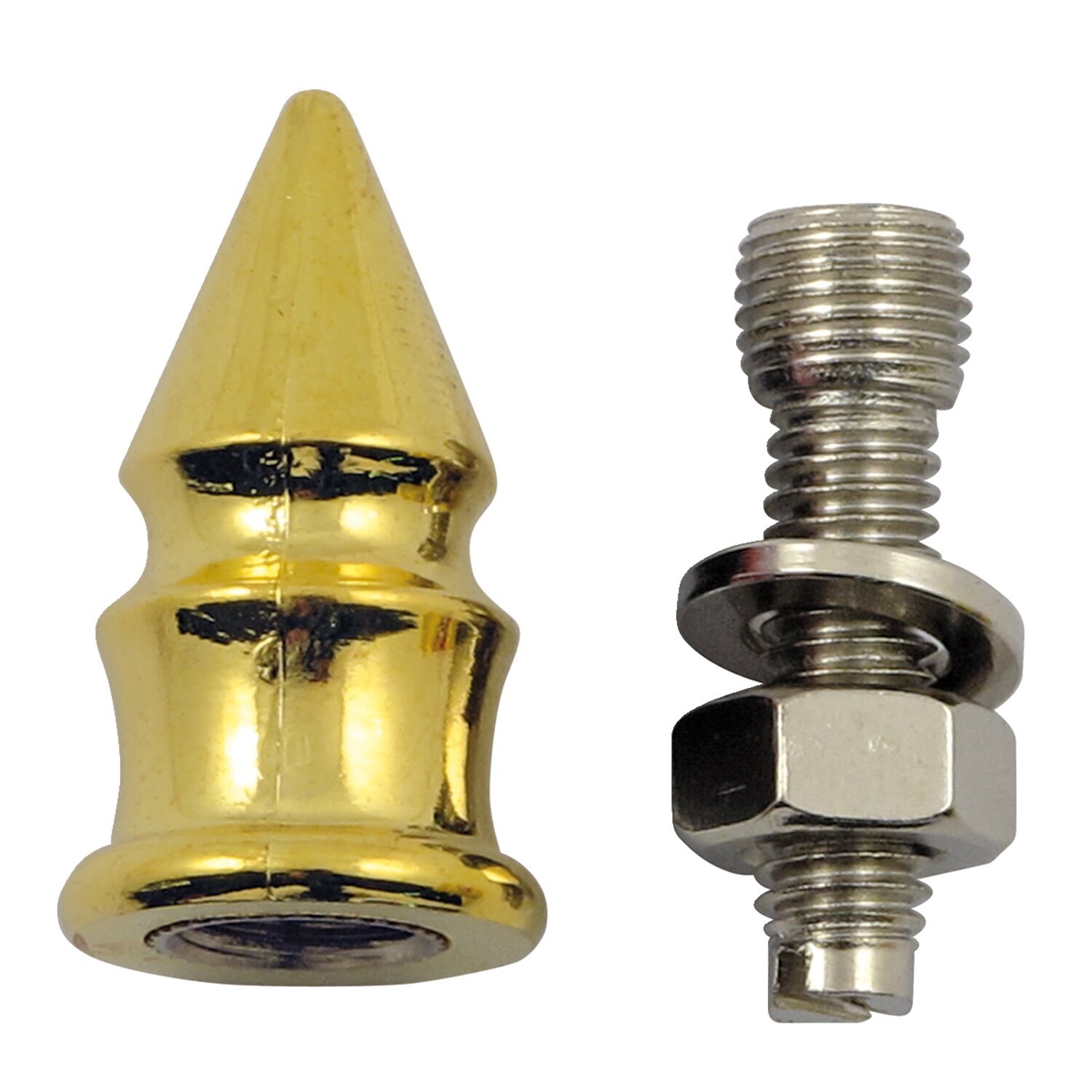 Trik Topz license plate mounts Spike, Gold