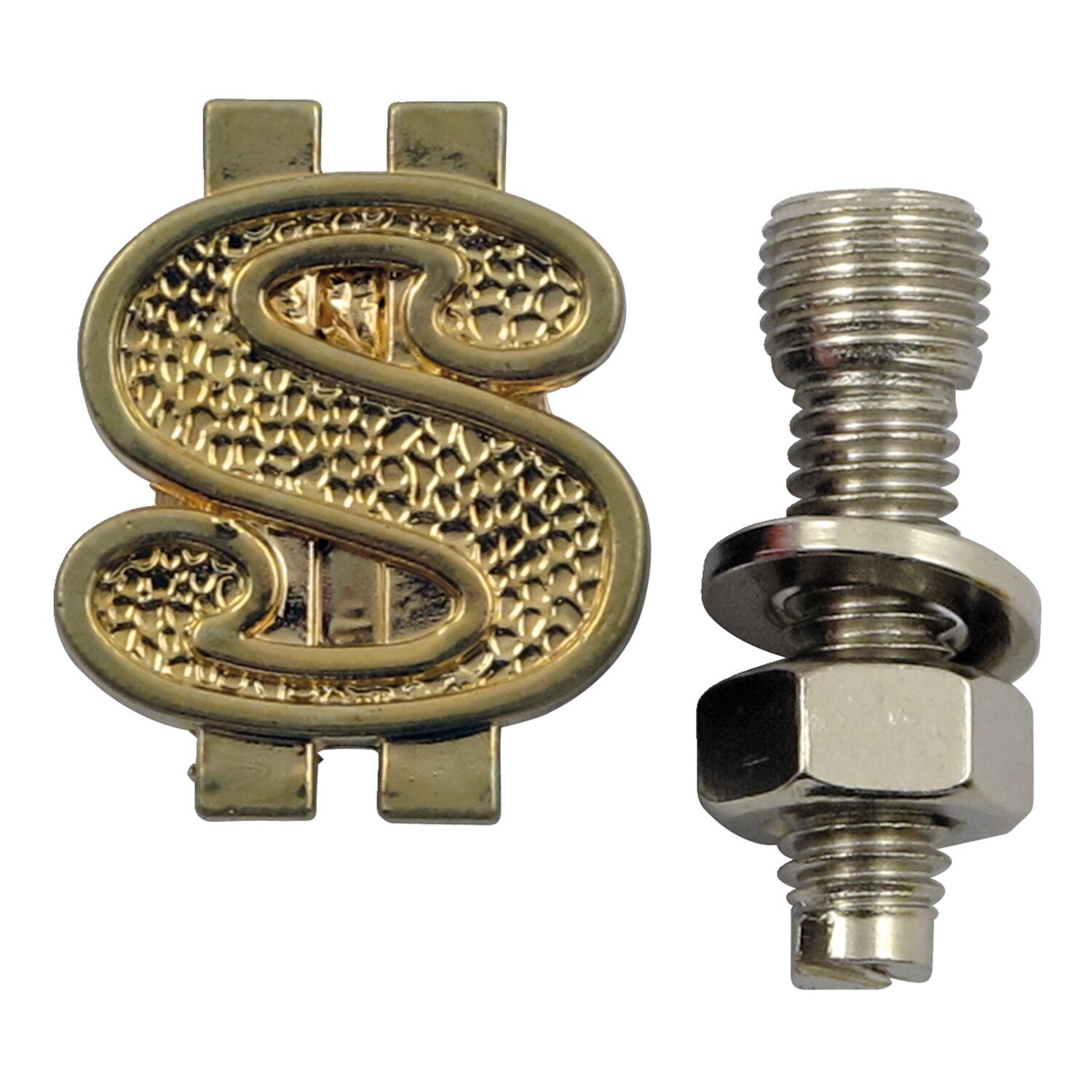 Trik Topz license plate mounts Dollar, Gold