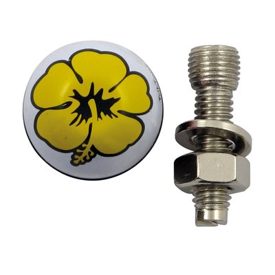 License plate mounts for those not afraid to attrack some attention. Don't forget to check out our style matching Trik Topz valve stem caps in our wheels chapter.