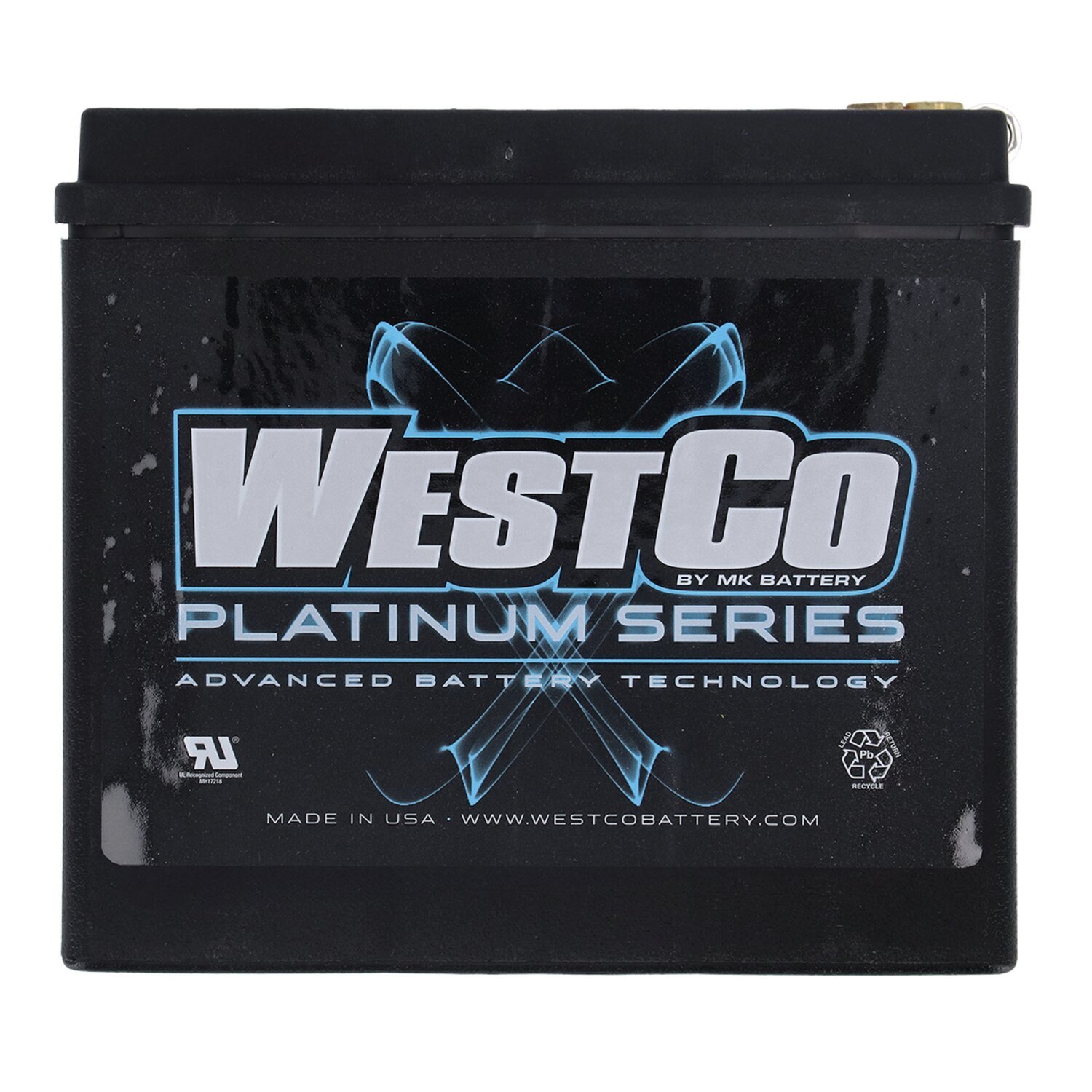 Westco, sealed AGM battery. 12V, 19Ah. 325CCA