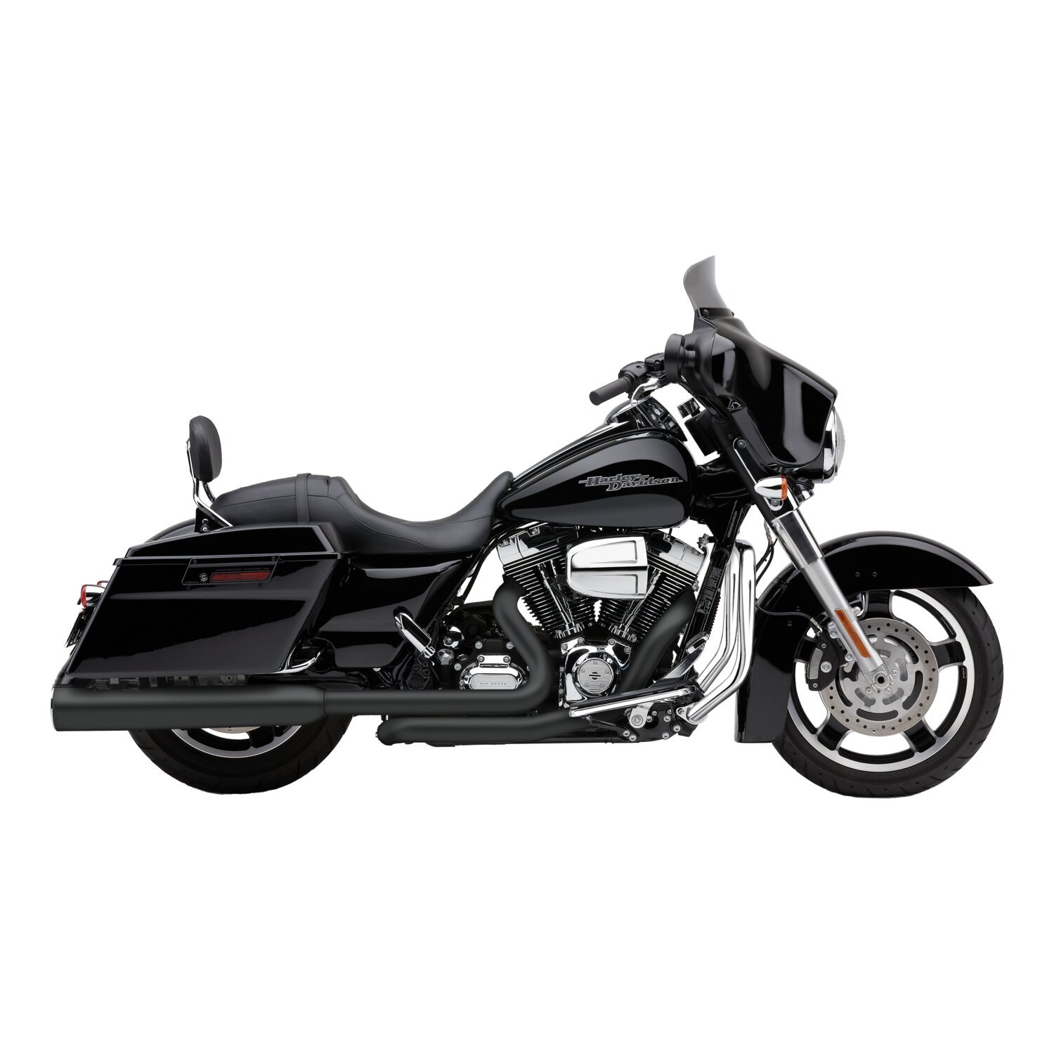 Cobra, 4-1/2" Tri-Flo slip-on mufflers