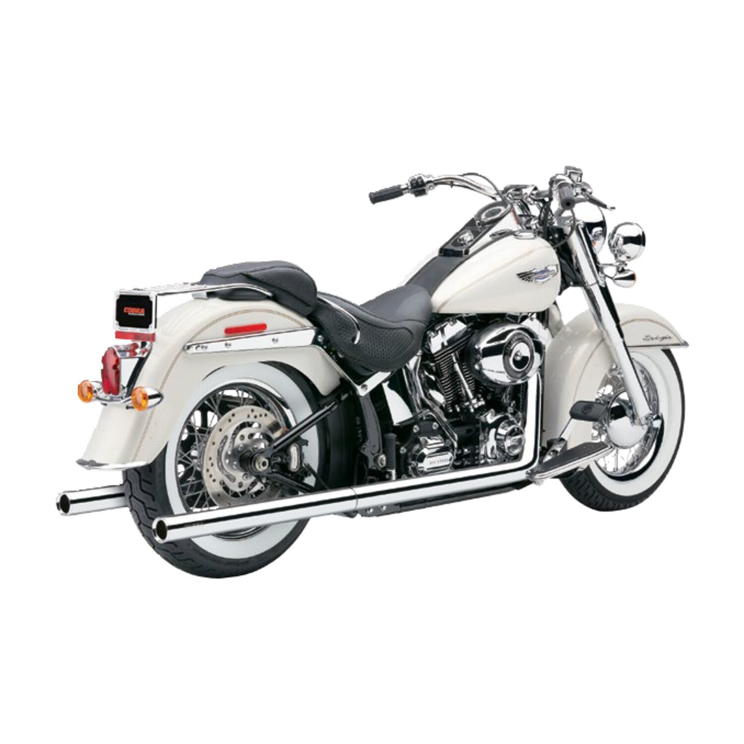 Cobra, Bad Hombre Duals exhaust, Chrome