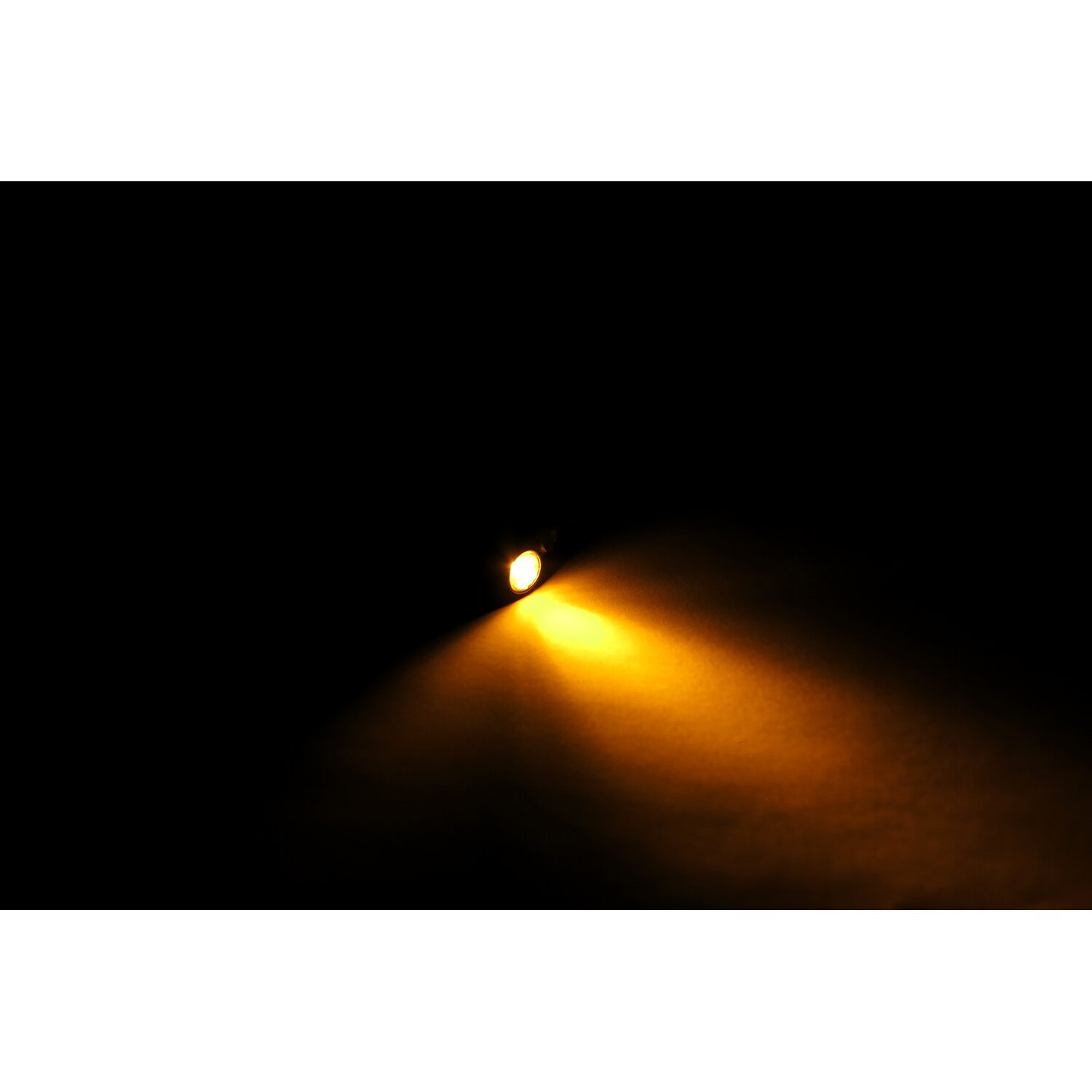 Kellermann, bullet Atto LED turn signal, Black, Clear