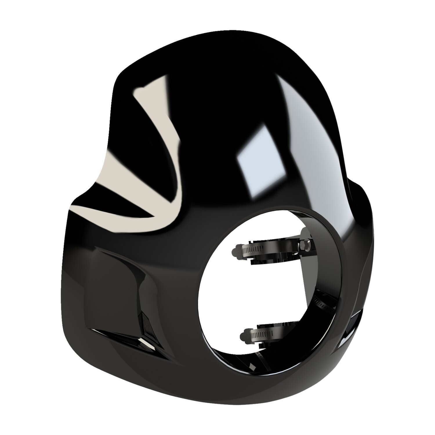 Burly Sport Cafe fairing ABS, Black