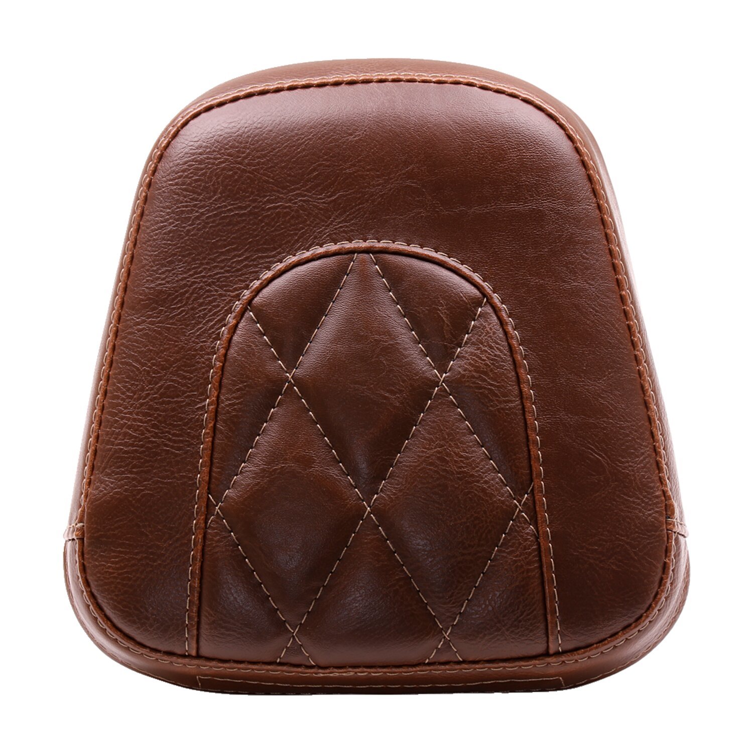 Mustang, Vintage sissy bar back pad. Brown Diamond