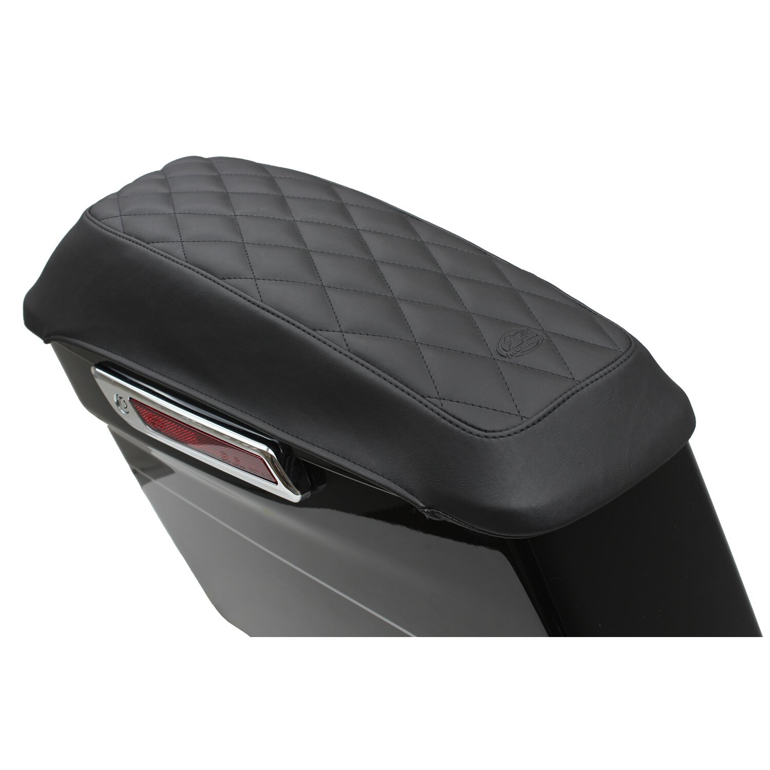 Mustang, saddlebag lid cover set. Diamond