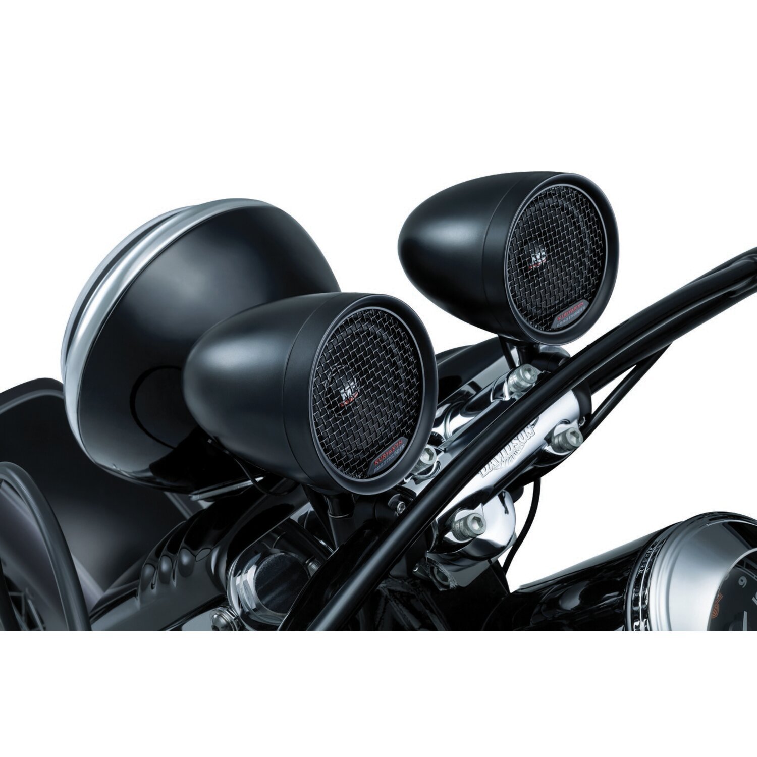 Kuryakyn, Road thunder speaker pods kit, Black
