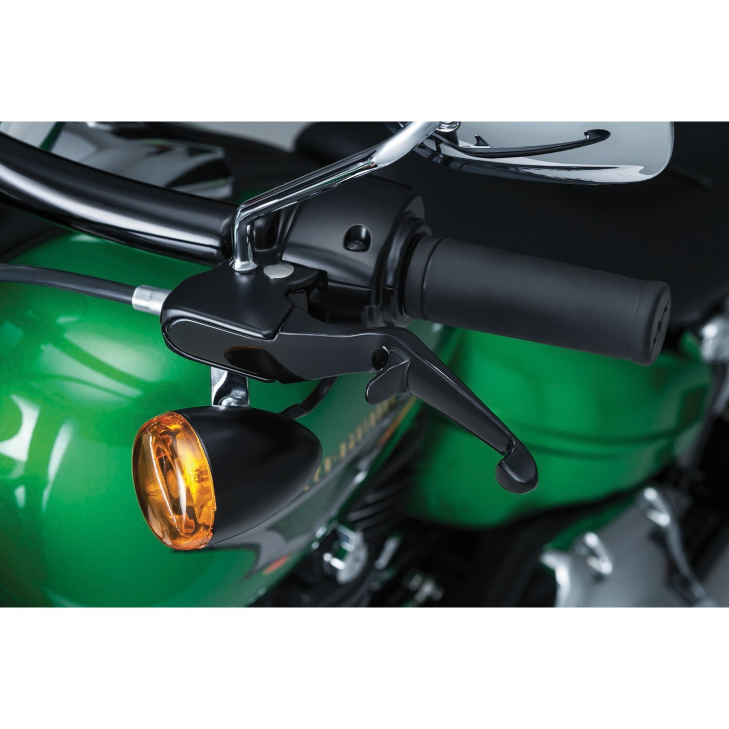 Kuryakyn, Trigger levers, Black, Gloss