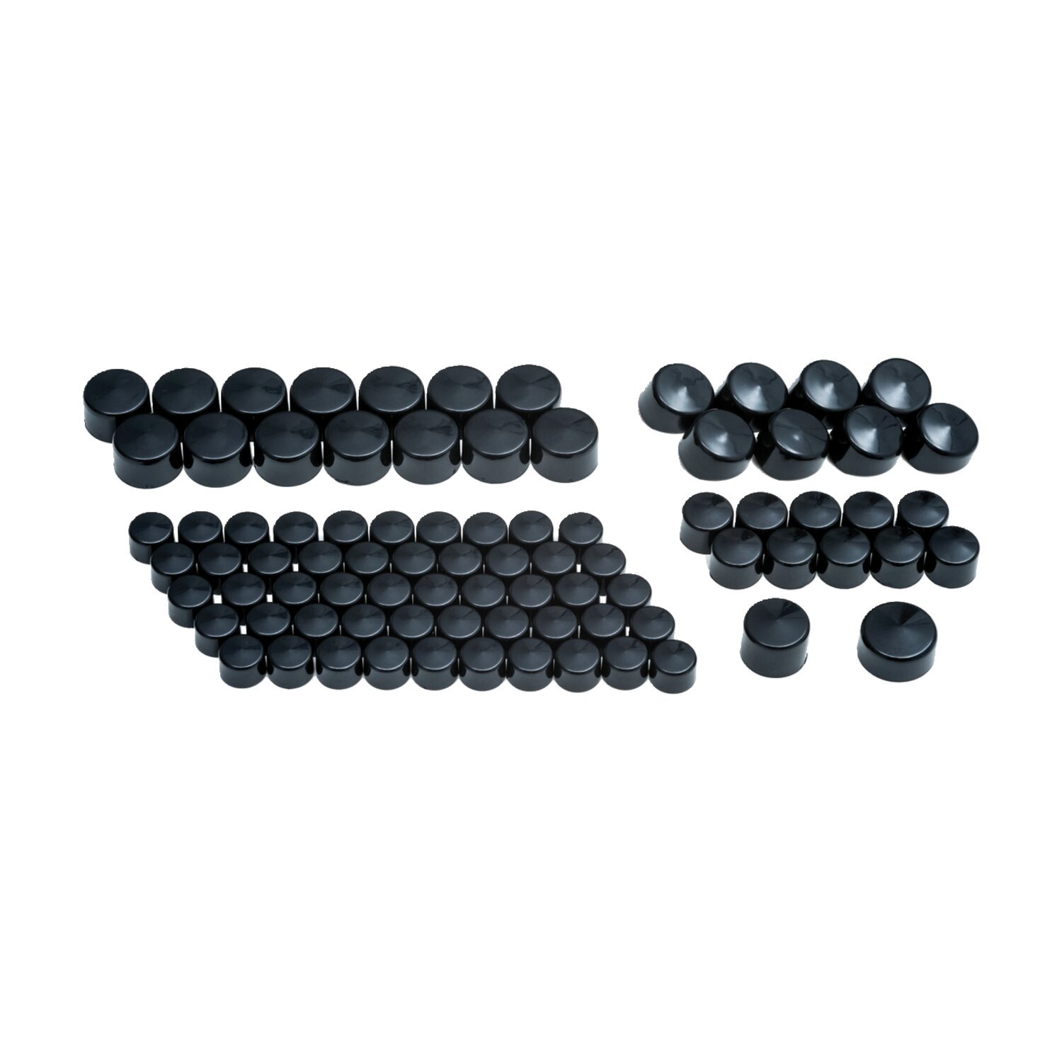 Kuryakyn, Kool kaps bolt cover engine kit, Black