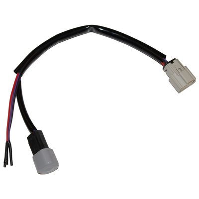 OEM replacement power point. Used for a variety of accessory products that require 12V power, like heated grips / seat, amplifiers and speaker systems, Radio, GPS devices, garage door openers, decorative lighting etc. 
OEM replacement reference 69200722