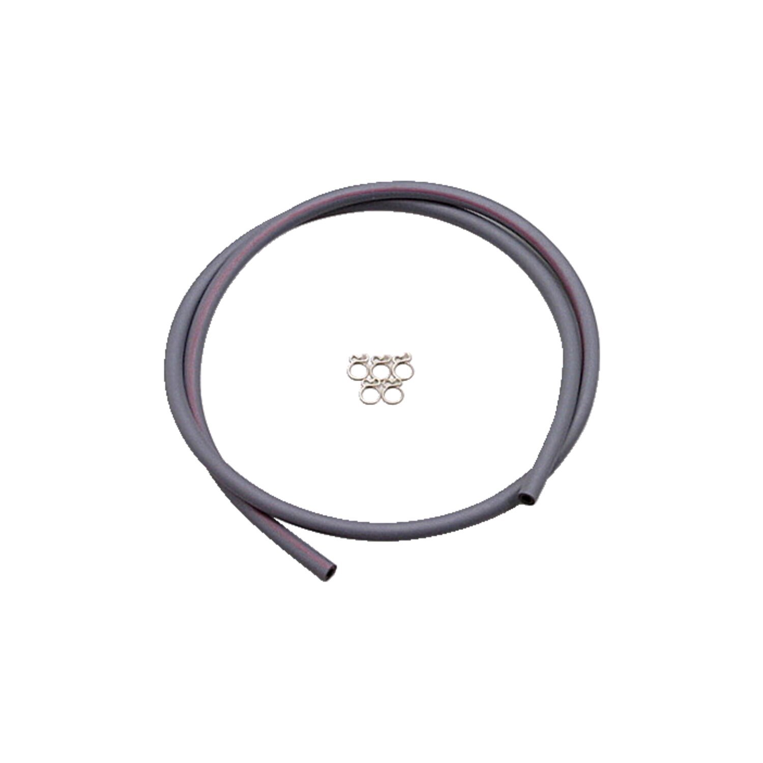 Dual layer fuel hose kit, 4mm id, Black
