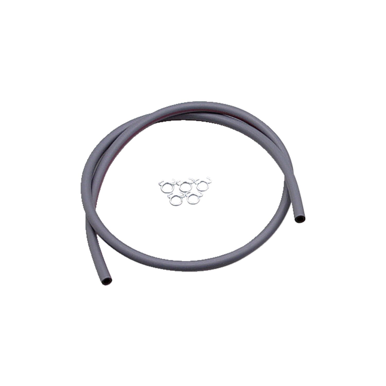 Dual layer fuel hose kit, 6mm id, Black