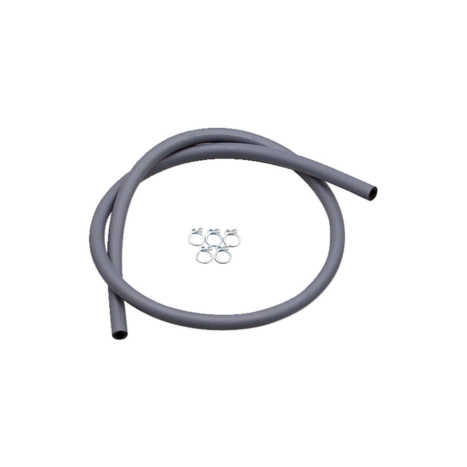 Dual layer fuel hose kit, 8mm id, Black