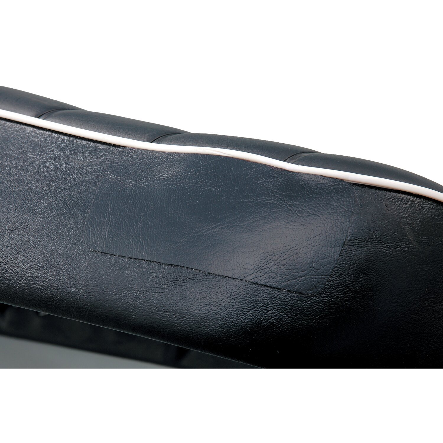Black — Seat repair patch, self-adhesive, Black