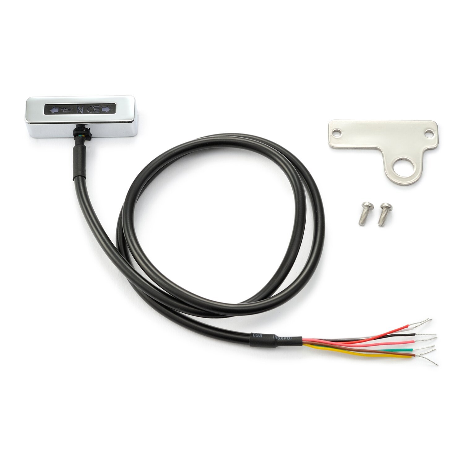Daytona, Beta micro LED indicator light kit, Red, Chrome