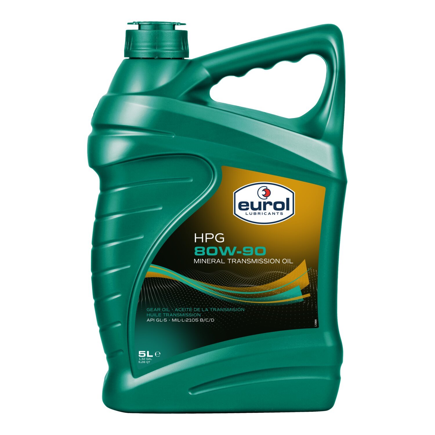 Eurol, 80W90 GL5 transmission oil. 5 liter