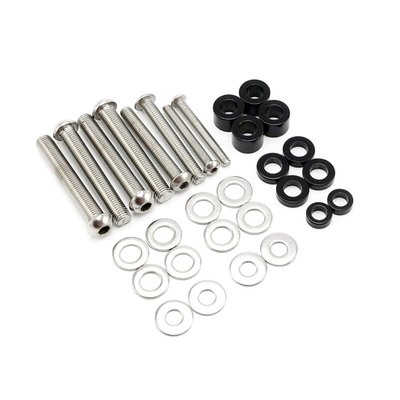 Used with 559456 saddlebbag carrier brackets when installed on Sportster