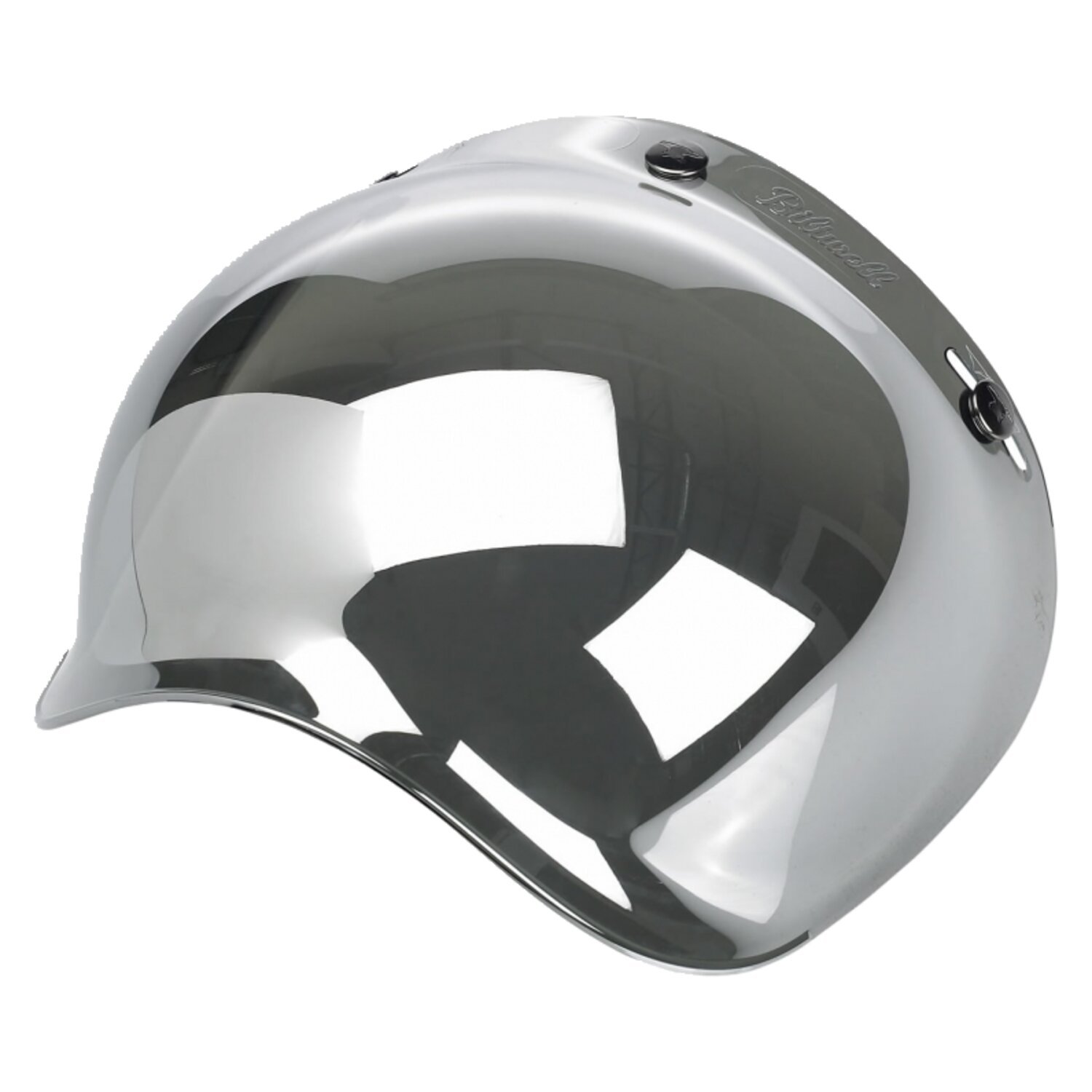 Biltwell Bubble shield anti, fog Silver