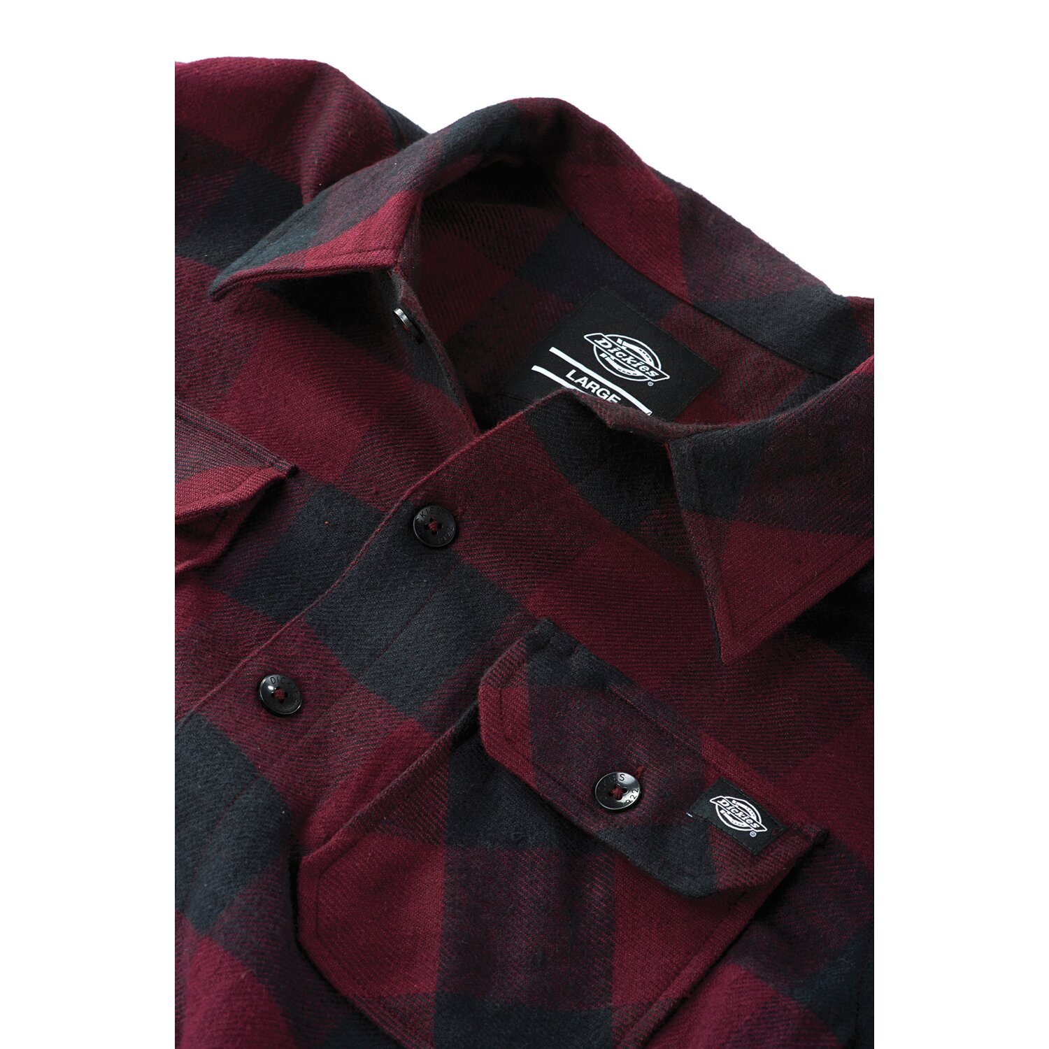 Dickies Sacramento shirt maroon, Red, S