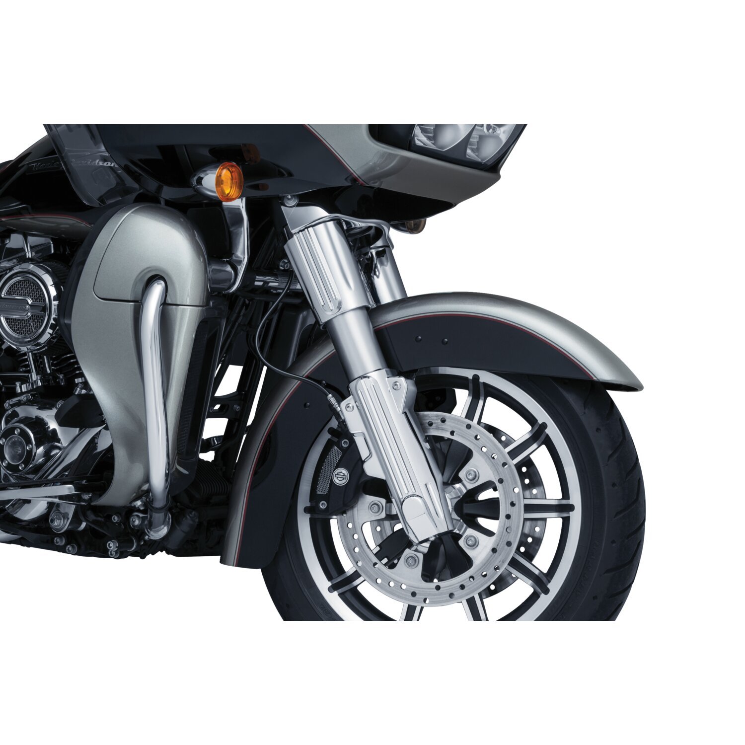 Kuryakyn, Lower fork covers, Silver, Chrome