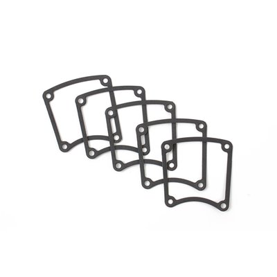 .062" AFM (Aluminum Foamet Material). OEM replacement reference 34906-85, 34906-85A, 34906-85B, 34906-85C, 34906-85D.
Cometic's AFM gaskets have an aluminum core with a chemically blown, compounded nitrile synthetic thin foam-like rubber layer bonded to both sides. Temperature resistant to over 250°F (122°C). AFM rubber has a 85% recovery while maintaining strong torque retention. Re-torqueing, gasket sealers or silicone beads are not required.