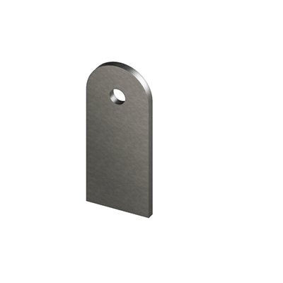 laster cut S235 JR3 steel, 3mm thick; B= 25,4 mm / L= 60 mm