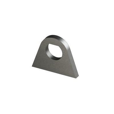 laster cut S235 JR3 steel, 6mm thick; B= 50 mm / L= 40  mm for ingnition