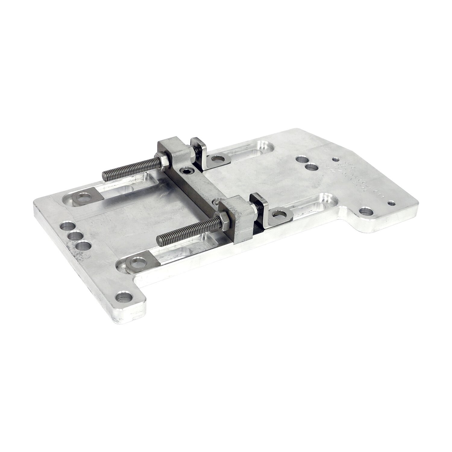 OFC, 4-sp transmission mount plate. 1" offset
