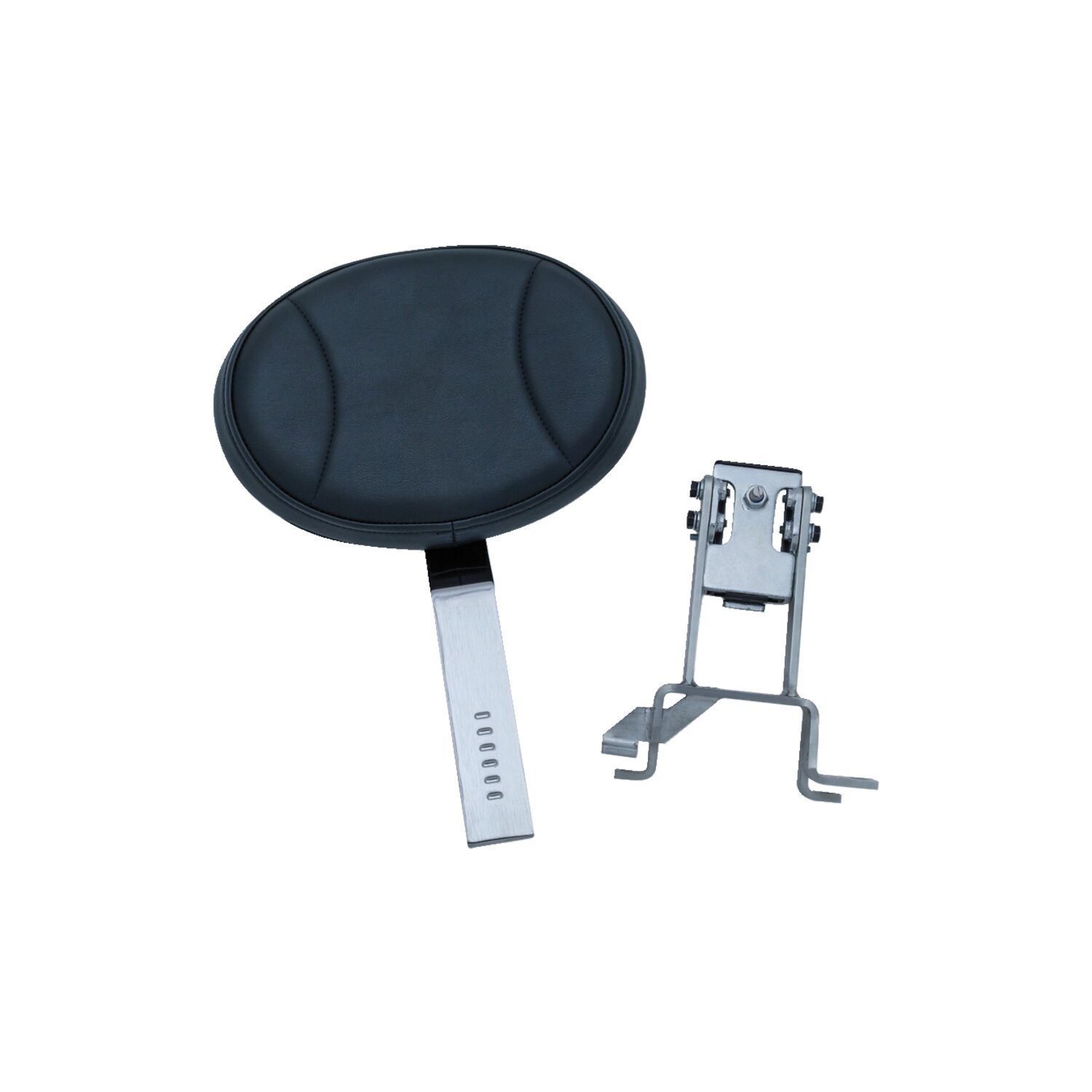 Kuryakyn, Plug-n-Go driver backrest with black pad